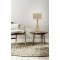 Boho επιτραπέζια λάμπα  από φυσικό ξύλο της Trio lighting.