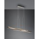 Κρεμαστό φωτιστικό με καμπύλες της Trio lighting .