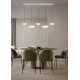 Κρεμαστό φωτιστικό σε γκρι ανοιχτό της Trio Lighting.