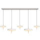 Κρεμαστό φωτιστικό σε γκρι ανοιχτό της Trio Lighting.
