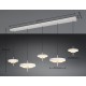 Κρεμαστό φωτιστικό σε γκρι ανοιχτό της Trio Lighting.