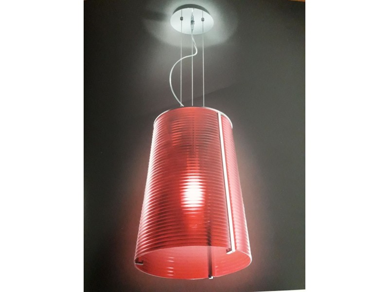 PENDANT 900700 WITH BLOWN RED GLASS PENDANT 900700 WITH BLOWN RED GLASS